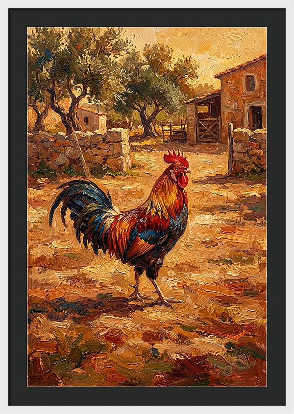 Mediterranean Rooster Majesty