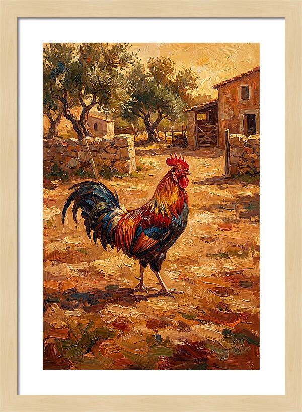 Mediterranean Rooster Majesty