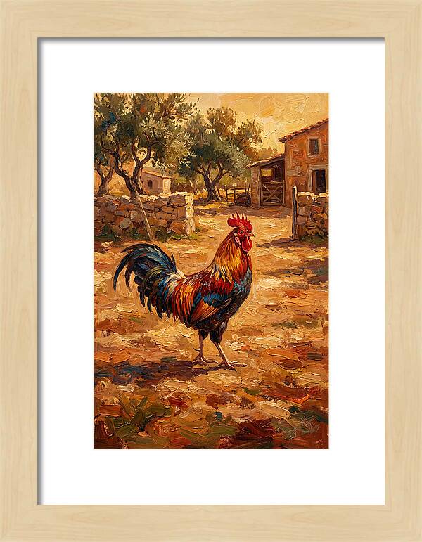 Mediterranean Rooster Majesty