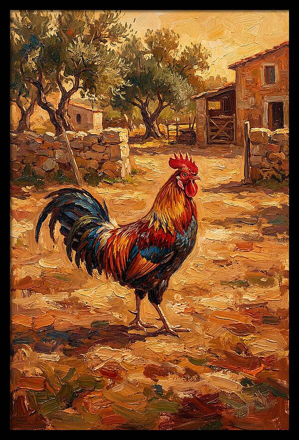 Mediterranean Rooster Majesty