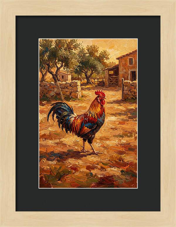 Mediterranean Rooster Majesty