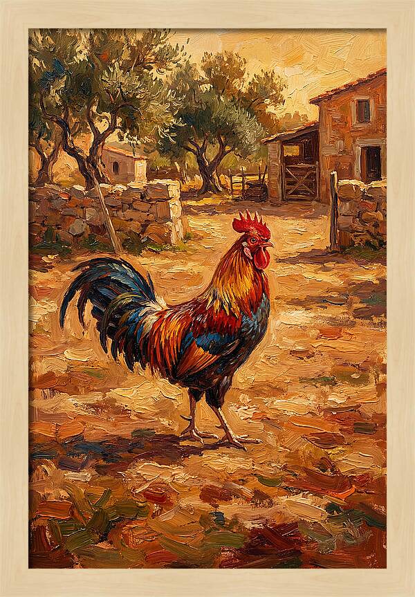 Mediterranean Rooster Majesty