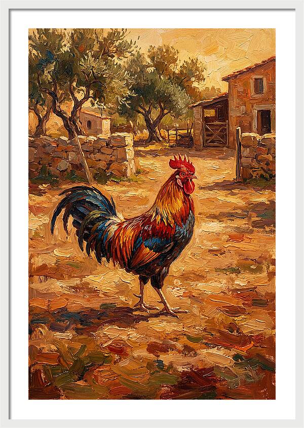 Mediterranean Rooster Majesty