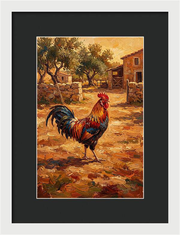 Mediterranean Rooster Majesty