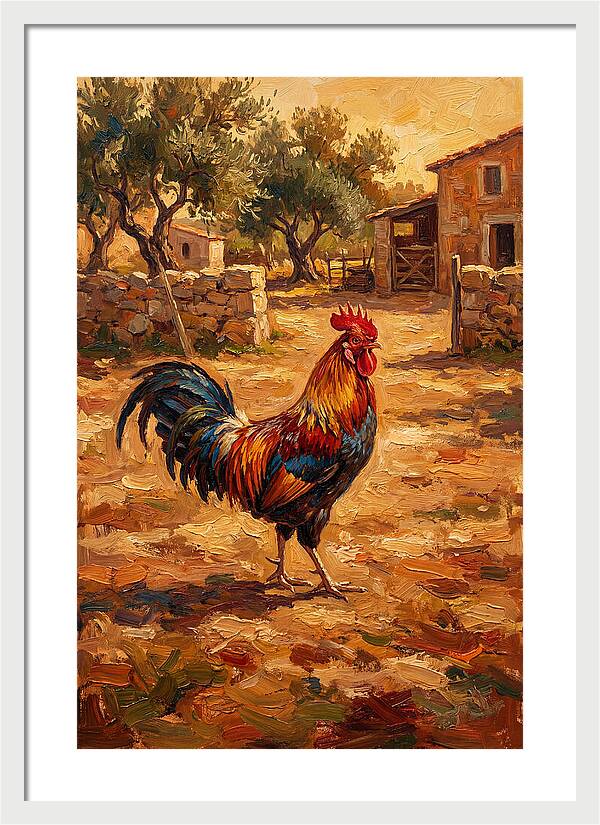 Mediterranean Rooster Majesty