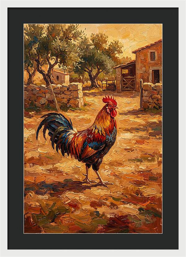 Mediterranean Rooster Majesty