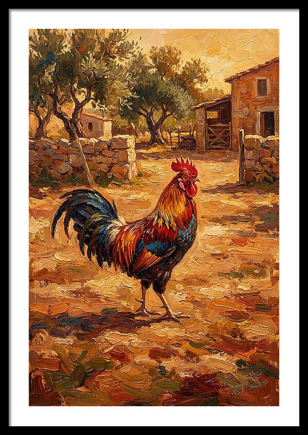 Mediterranean Rooster Majesty