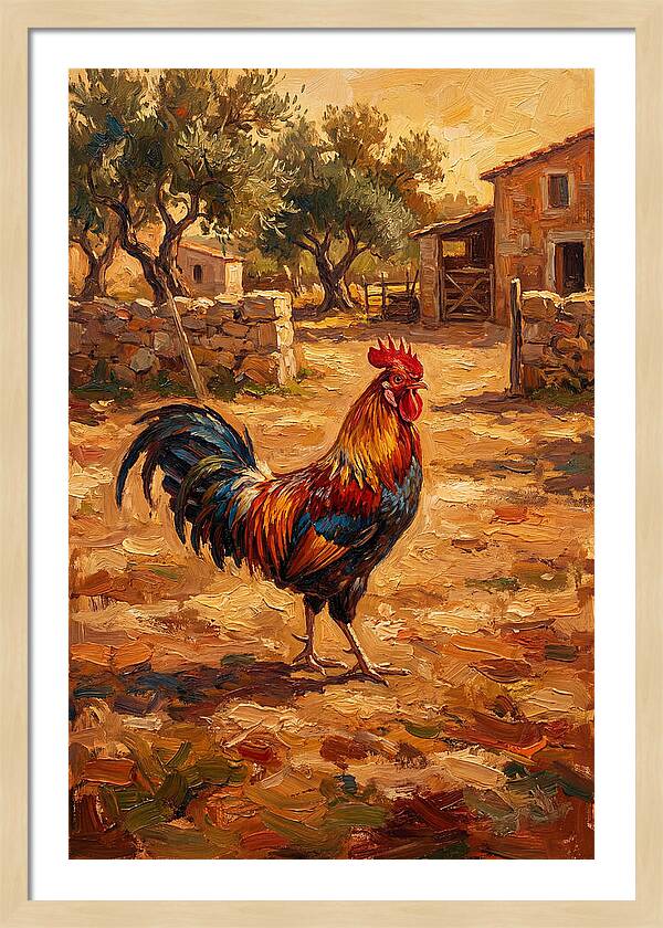 Mediterranean Rooster Majesty