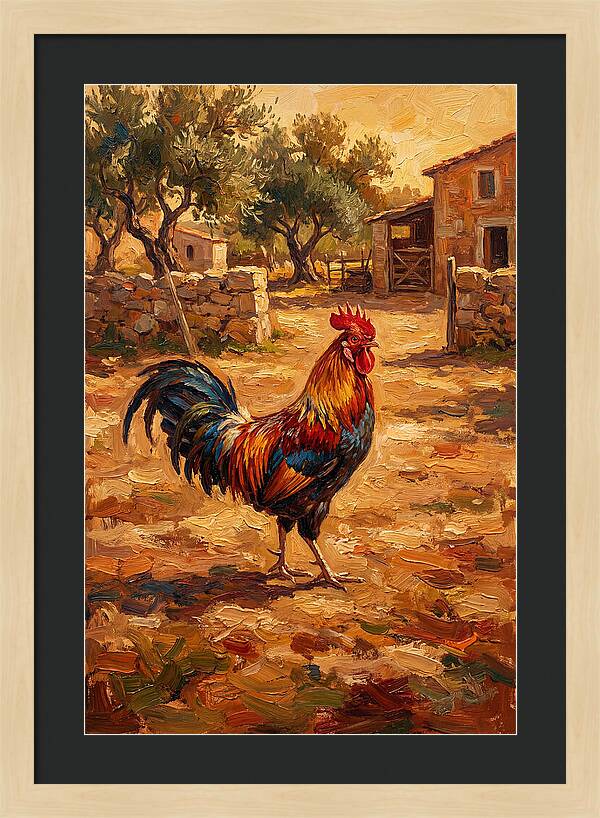 Mediterranean Rooster Majesty