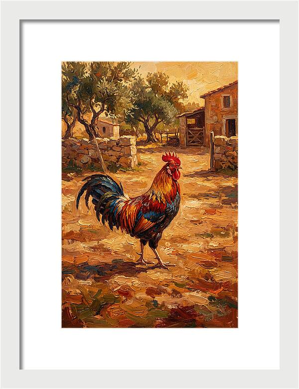 Mediterranean Rooster Majesty