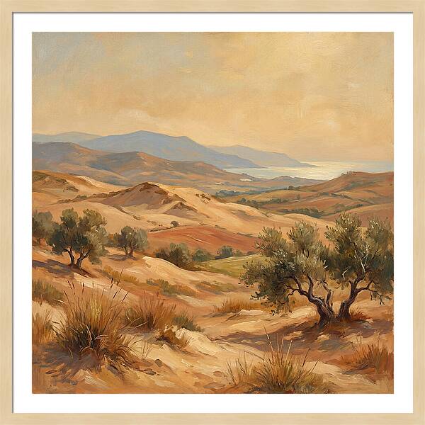 Mediterranean Sand Dune Serenity