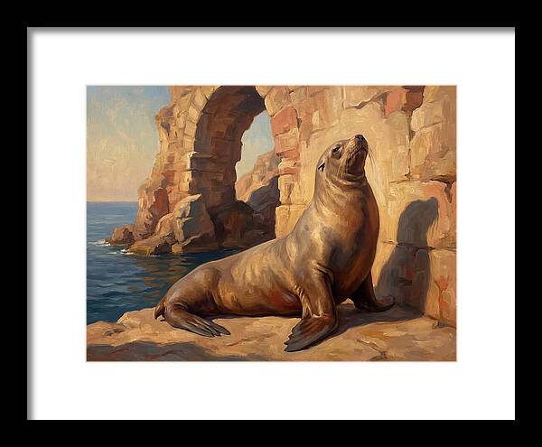 Mediterranean Sea Lion Serenity