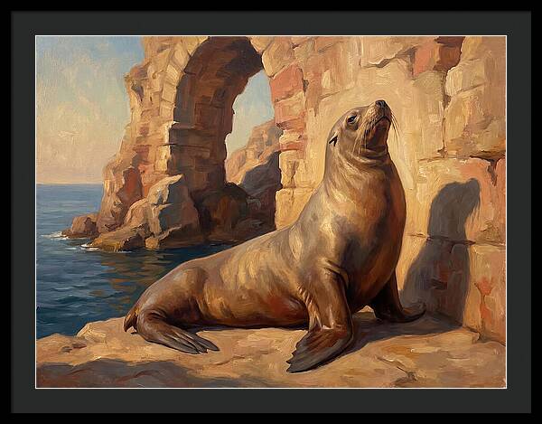 Mediterranean Sea Lion Serenity