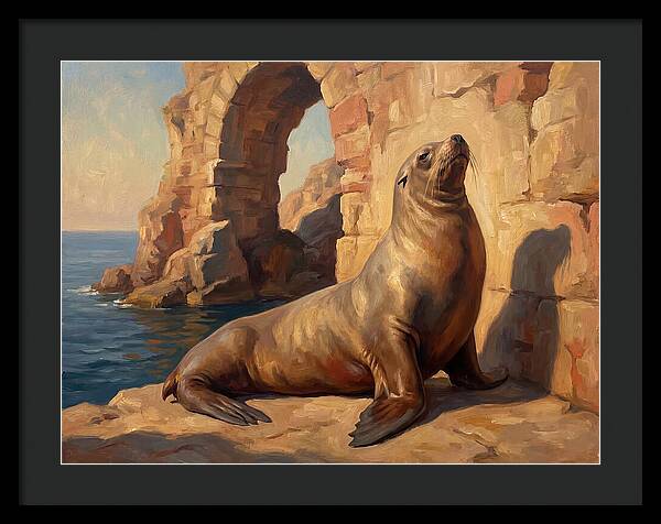 Mediterranean Sea Lion Serenity