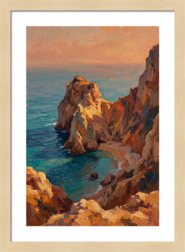 Mediterranean Sea Stack Serenity