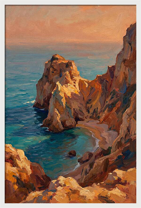 Mediterranean Sea Stack Serenity