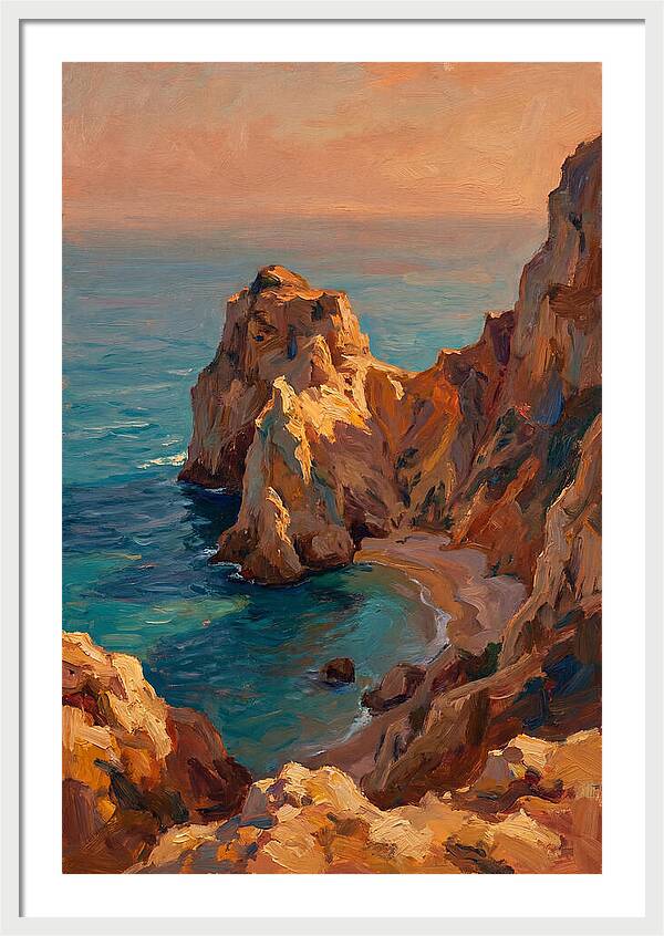 Mediterranean Sea Stack Serenity