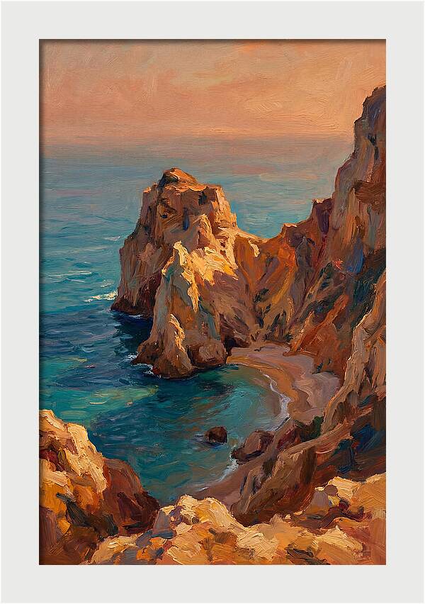 Mediterranean Sea Stack Serenity