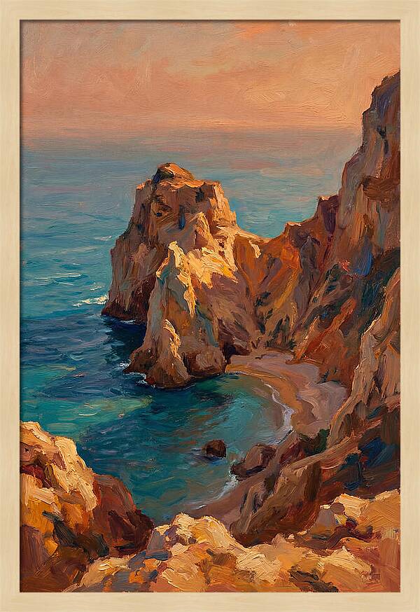 Mediterranean Sea Stack Serenity
