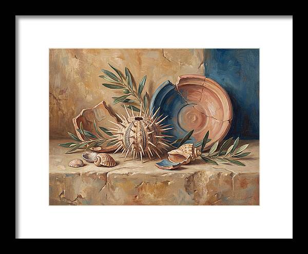 Mediterranean Sea Urchin Still Life