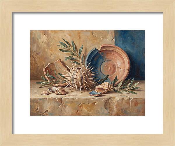 Mediterranean Sea Urchin Still Life