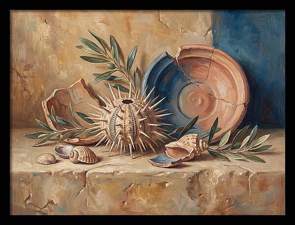 Mediterranean Sea Urchin Still Life
