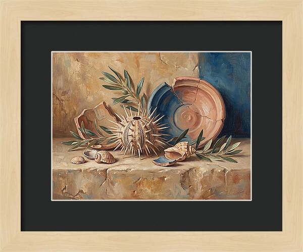 Mediterranean Sea Urchin Still Life
