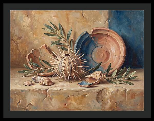 Mediterranean Sea Urchin Still Life