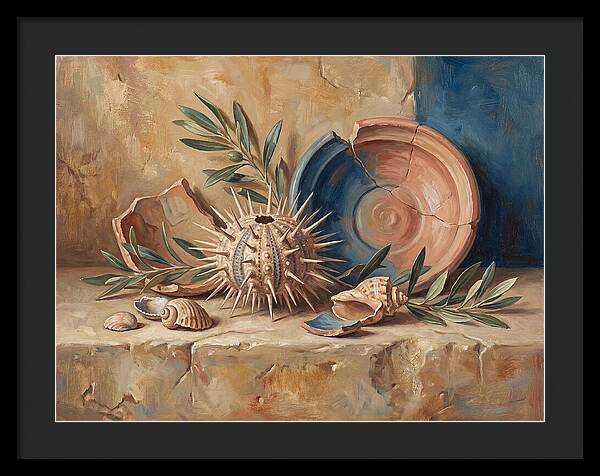 Mediterranean Sea Urchin Still Life
