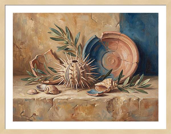 Mediterranean Sea Urchin Still Life