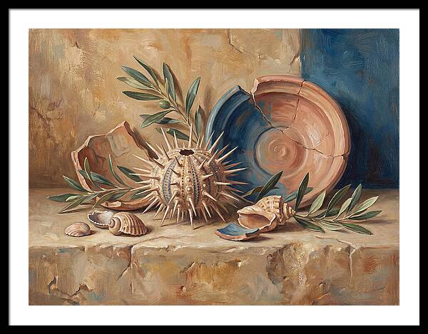 Mediterranean Sea Urchin Still Life