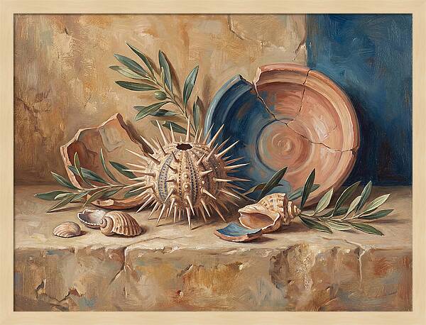 Mediterranean Sea Urchin Still Life