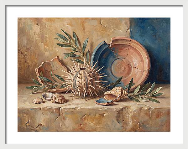 Mediterranean Sea Urchin Still Life