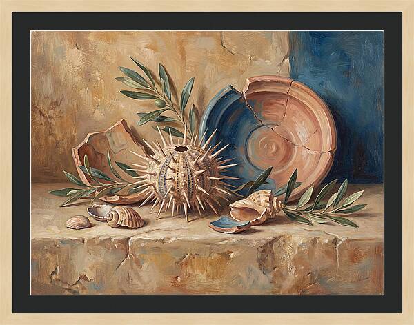 Mediterranean Sea Urchin Still Life