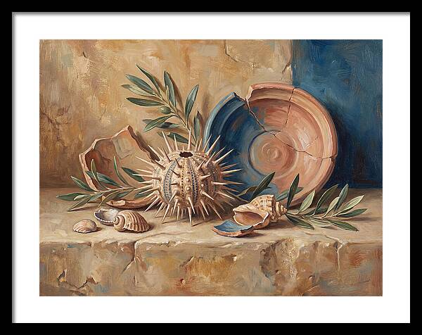 Mediterranean Sea Urchin Still Life