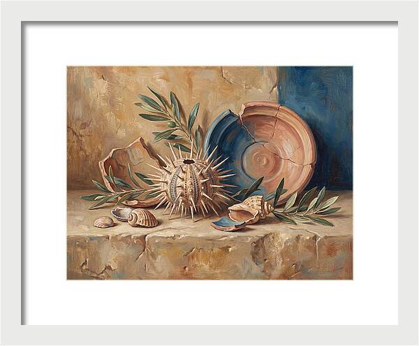 Mediterranean Sea Urchin Still Life