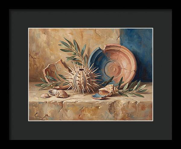 Mediterranean Sea Urchin Still Life