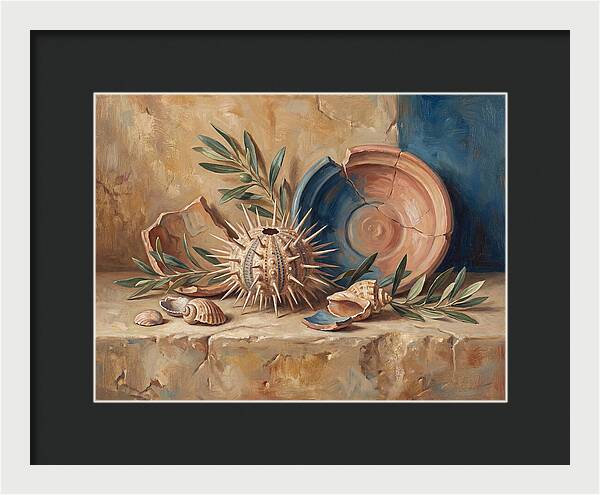 Mediterranean Sea Urchin Still Life