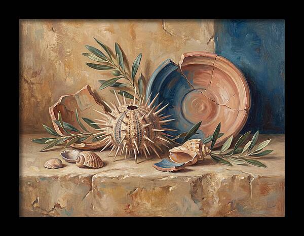 Mediterranean Sea Urchin Still Life