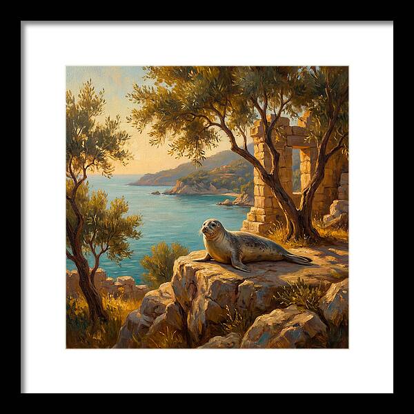 Mediterranean Seal Serenity