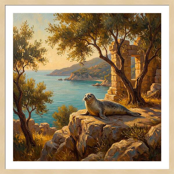 Mediterranean Seal Serenity