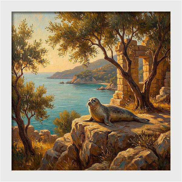 Mediterranean Seal Serenity