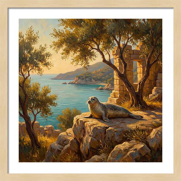 Mediterranean Seal Serenity