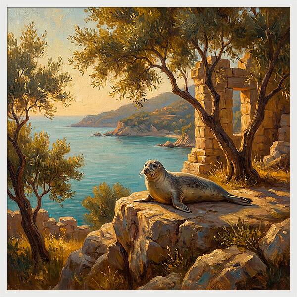 Mediterranean Seal Serenity