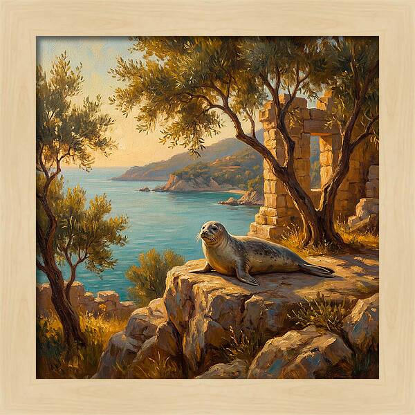 Mediterranean Seal Serenity