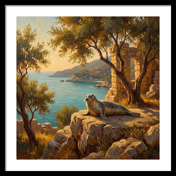Mediterranean Seal Serenity