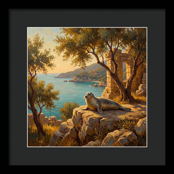 Mediterranean Seal Serenity