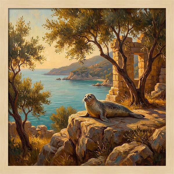 Mediterranean Seal Serenity