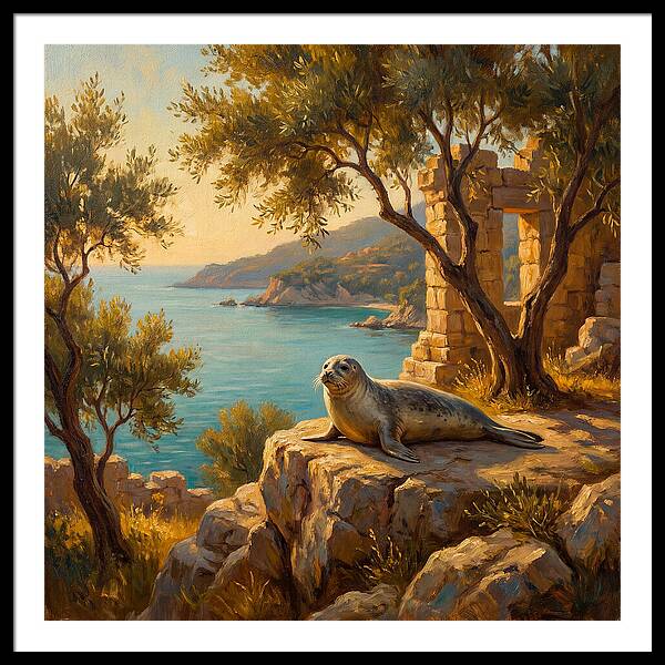 Mediterranean Seal Serenity