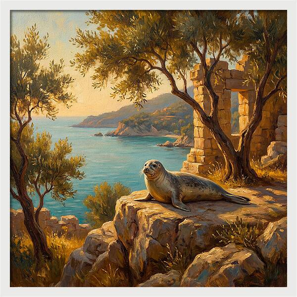 Mediterranean Seal Serenity